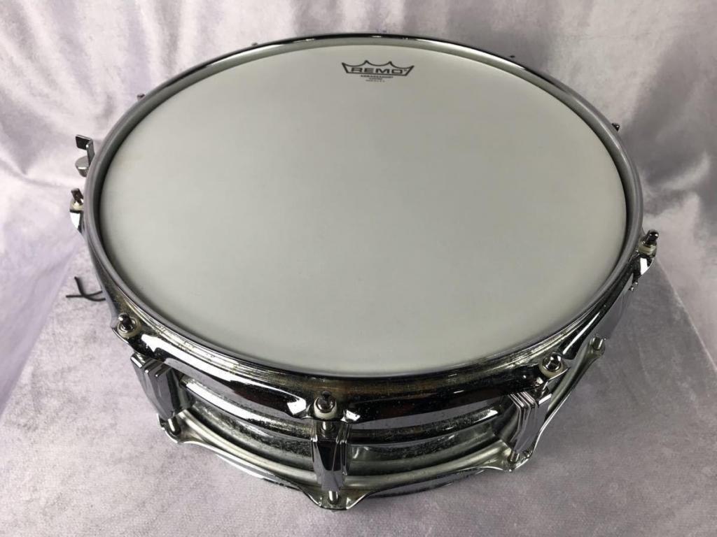 低価在庫あLUDWIG ラディック 14インチ スネアドラム LM-400 14x5 Weather Master 1969年製 □ 65C9A-2 スネア