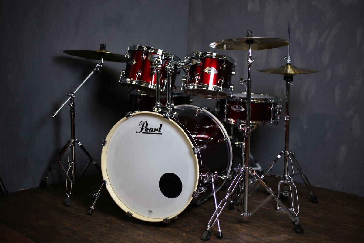 ドラムセット Pearl - 打楽器、ドラム